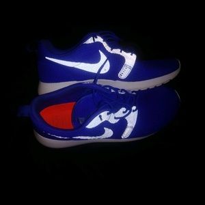 Nike blue shoes